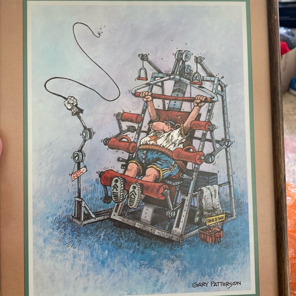 Work that‎ body  - Gary Patterson Framed Art